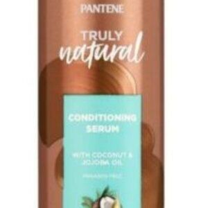 Pantene Truly Natural Conditioning Serum With Coconut & Jojoba Oil. 3.9 Fl Oz